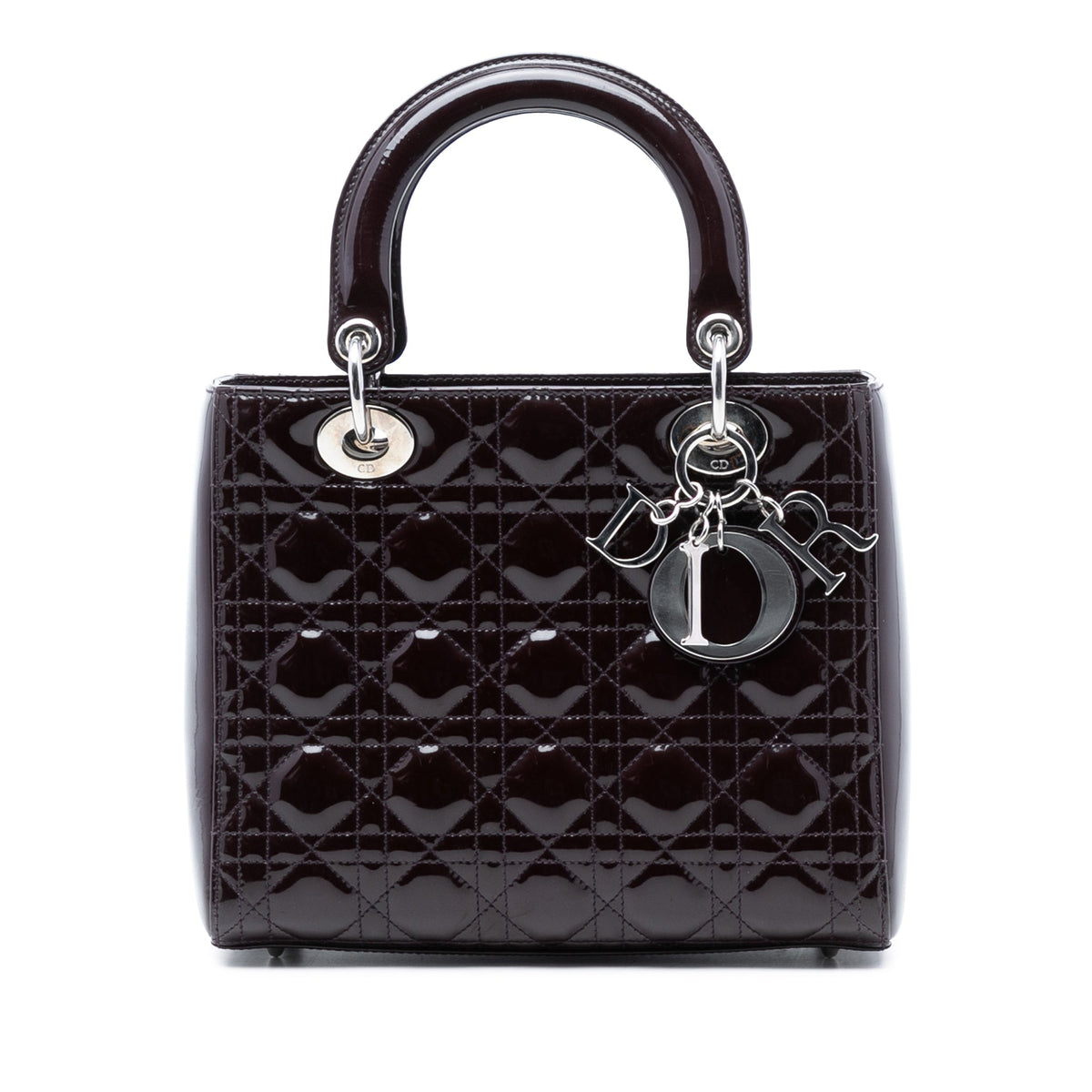 Dior Lady Dior Cannage Red Handbag Style 4 Rovelle Bags
