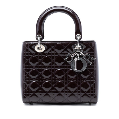 Dior Lady Dior Cannage Red Handbag Style 4 Rovelle Bags