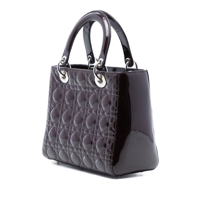 Dior Lady Dior Cannage Red Handbag Style 4 Rovelle Bags
