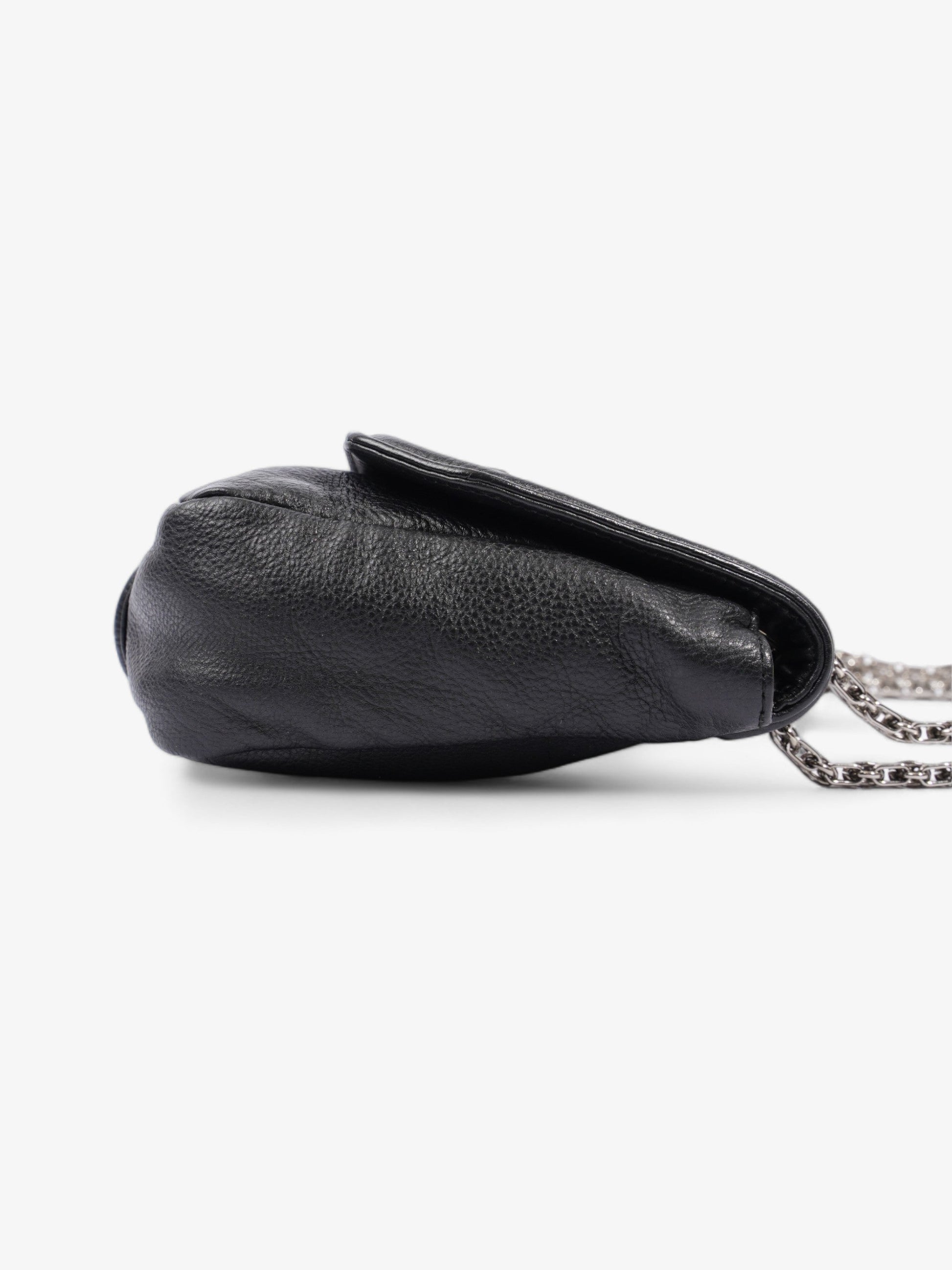 Chanel Mademoiselle Lock Flap Black Leather Rovelle Bags