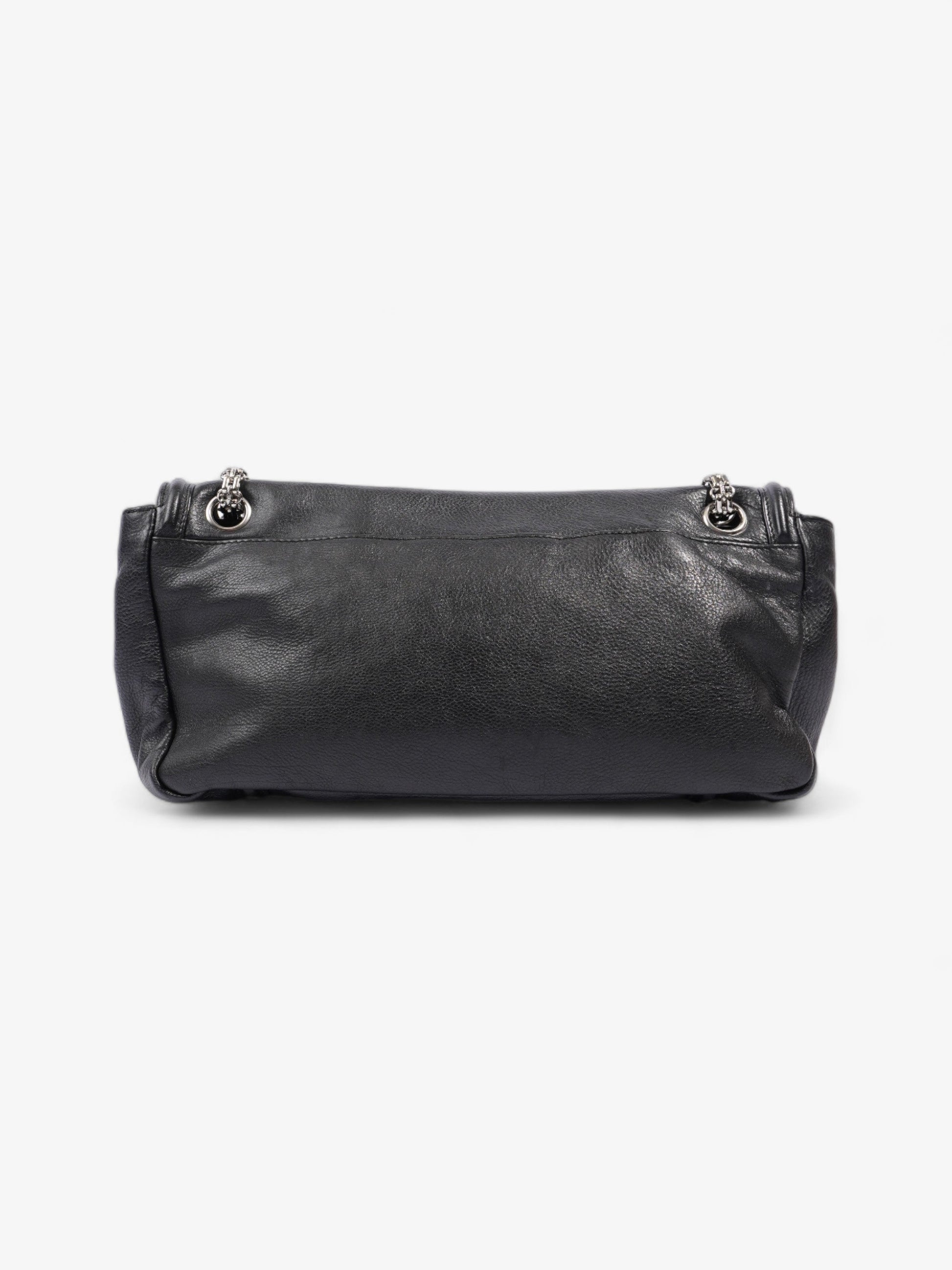 Chanel Mademoiselle Lock Flap Black Leather Rovelle Bags