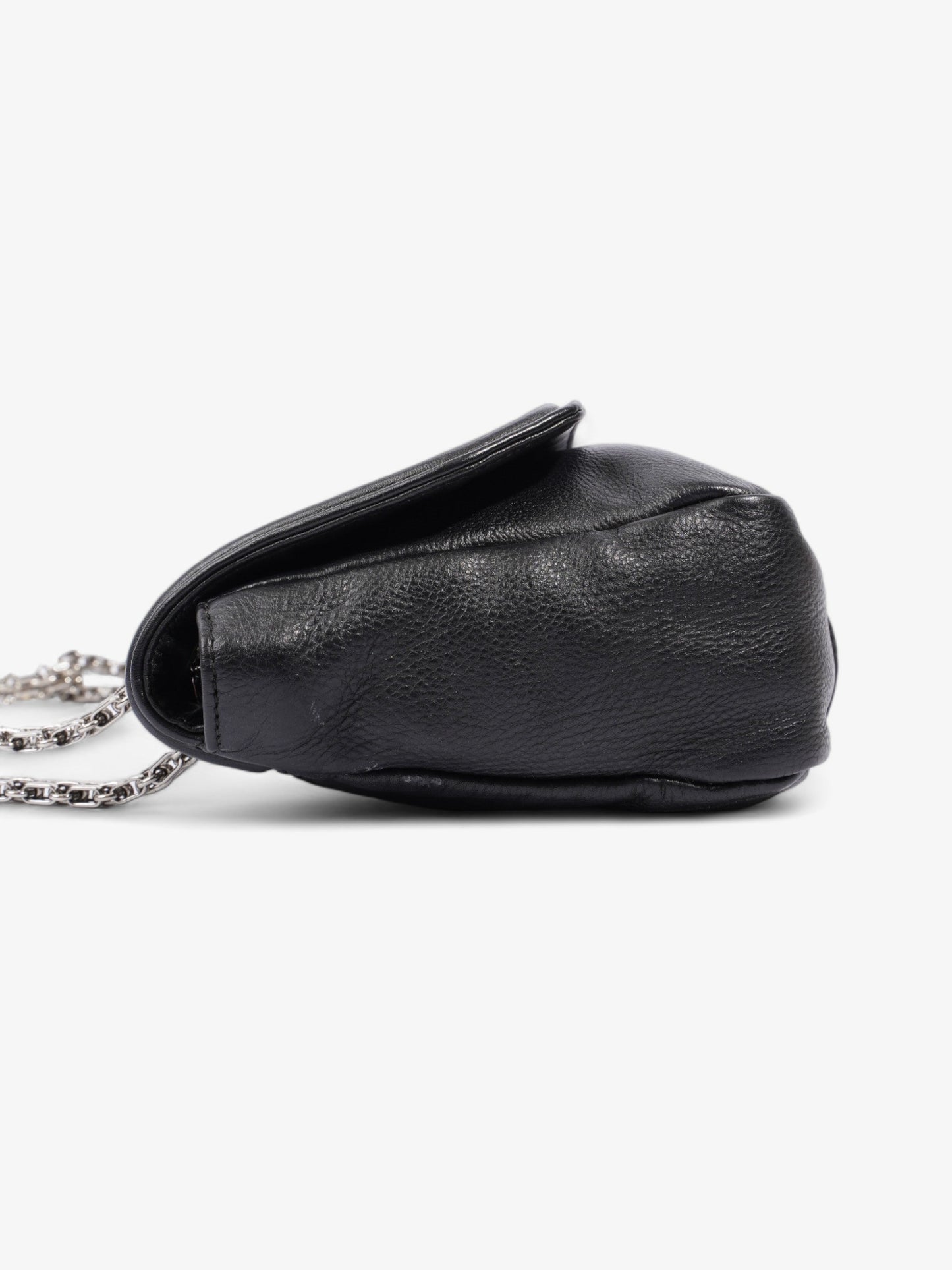 Chanel Mademoiselle Lock Flap Black Leather Rovelle Bags