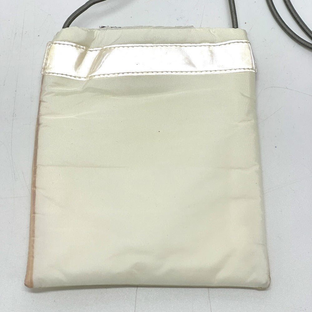 Prada Shoulder Bag Nylon White Sports Logo Rovelle Bags