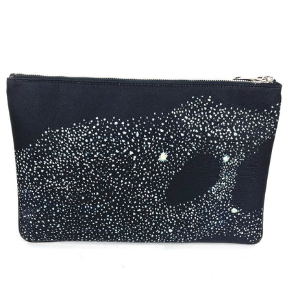 Dior Clutch bag Nylon black Pouch Kenny Scharf collaboration mens Rovelle Bags