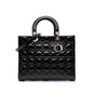 Dior Lady Dior Cannage Black Handbag Style 8 Rovelle Bags