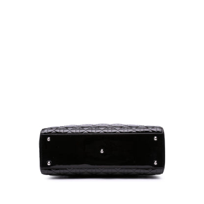 Dior Lady Dior Cannage Black Handbag Style 8 Rovelle Bags