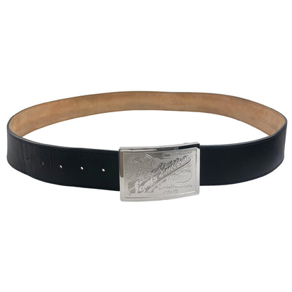 LOUIS VUITTON Santur Carre Mens Belt Size 44" LHQ1311