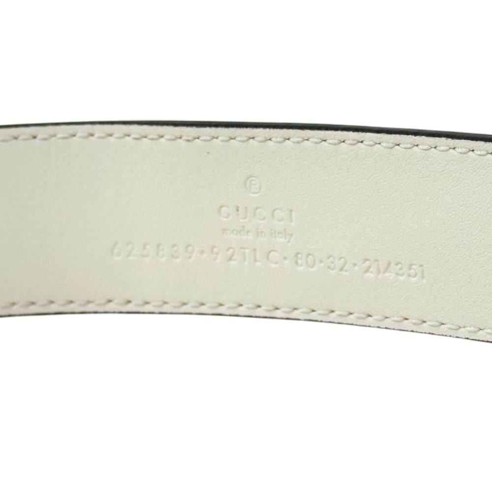 GUCCI GG Marmont Belt Beige Size 80 - 32" LHQ1731