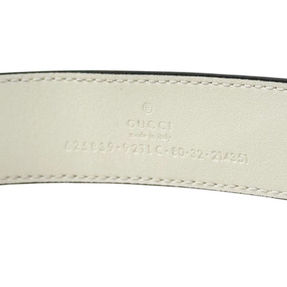 GUCCI GG Marmont Belt Beige Size 80 - 32" LHQ1731
