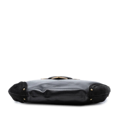 Black Dior Leather Jeanne Hobo Rovelle Bags