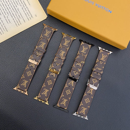 Louis V Apple Watch Bands Brown Monogram Shop