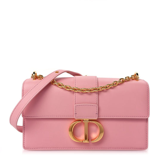 Christian Dior Calfskin 30 Montaigne East West Chain Flap Bag Pink Rovelle Bags