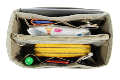 [Fendi Peekaboo X-Lite Large] Waterproof Linen Bag Organizer - Customized Purse Insert, Tote Liner Protector, Handbag Organiser (Type B) Rovelle Bags