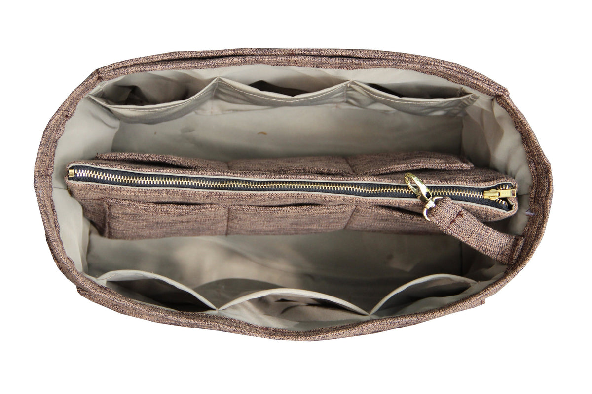 [Fendi Peekaboo X-Lite Medium] Waterproof Linen Bag Organizer - Customized Purse Insert, Tote Liner Protector, Handbag Organiser (Type B) Rovelle Bags