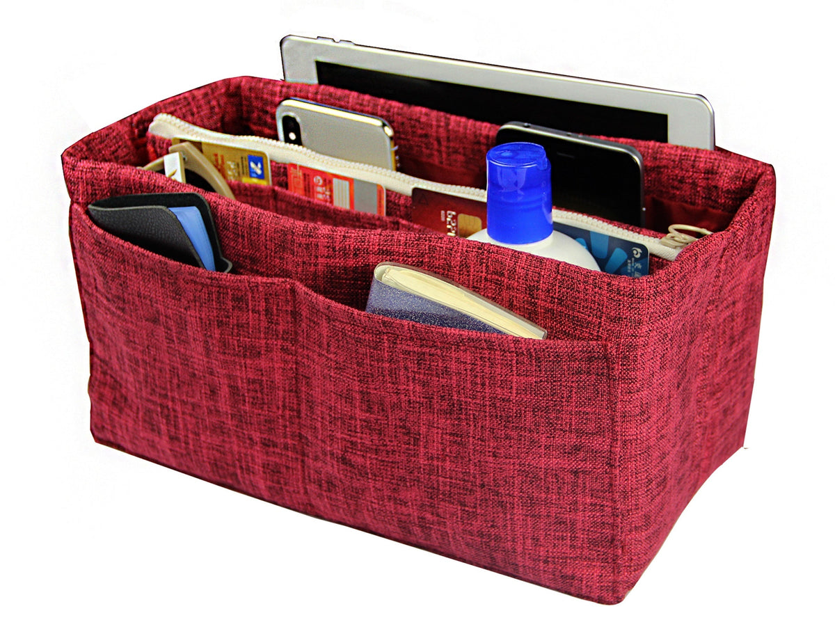 [Fendi Peekaboo X-Lite Medium] Waterproof Linen Bag Organizer - Customized Purse Insert, Tote Liner Protector, Handbag Organiser (Type B) Rovelle Bags