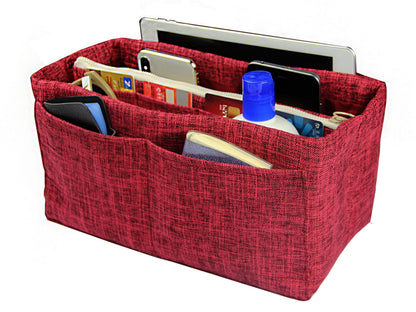 [Fendi Peekaboo X-Lite Medium] Waterproof Linen Bag Organizer - Customized Purse Insert, Tote Liner Protector, Handbag Organiser (Type B) Rovelle Bags