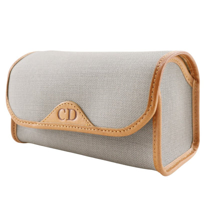 Christian Dior Pouch PVC gray novelty CD logo Women Rovelle Bags