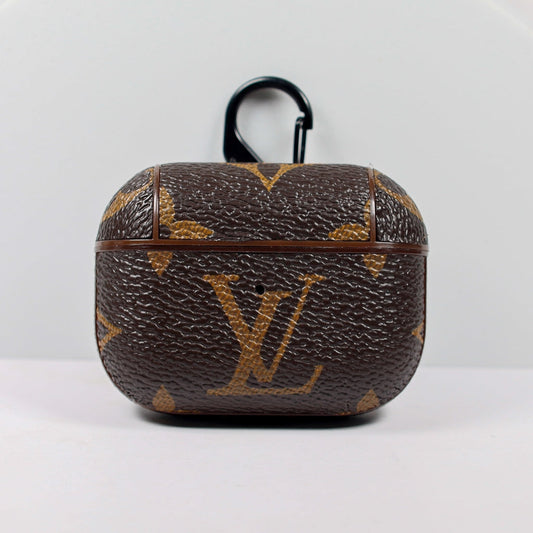 Designer AirPod 23Pro Case Brown LV Monogram Shop