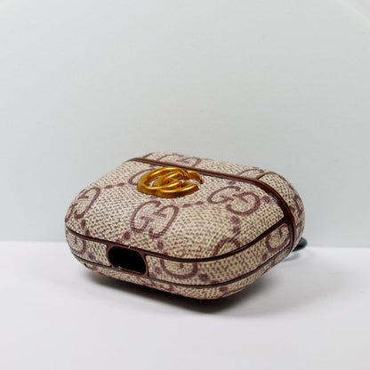 Designer AirPods 23Pro Case Beige GG Shop