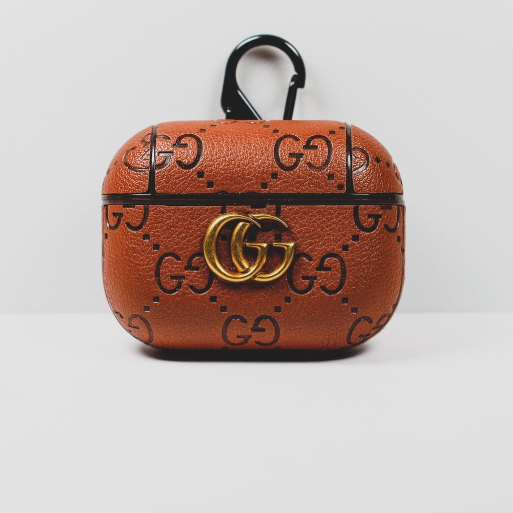 Designer AirPods 23Pro Case GG Brown Shop