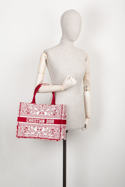 Dior Book Tote Mini Canvas Tote Bag Rovelle Bags