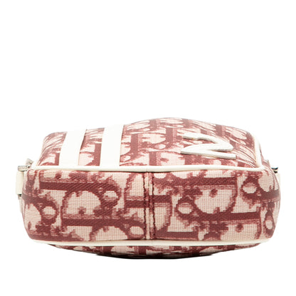 Red Dior Oblique Trotter Coated Canvas No 2 Crossbody Rovelle Bags