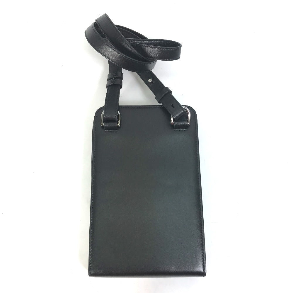 Christian Dior Shoulder Bag leather black pochette bag crossbody Phone case mens Rovelle Bags