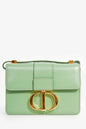 Christian Dior 2020 Green 'Sac 30 Montaigne Mini' Crossbody Rovelle Bags
