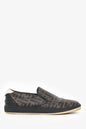 Fendi Brown Zucca Leather Sneakers Size 10 Mens Rovelle Bags