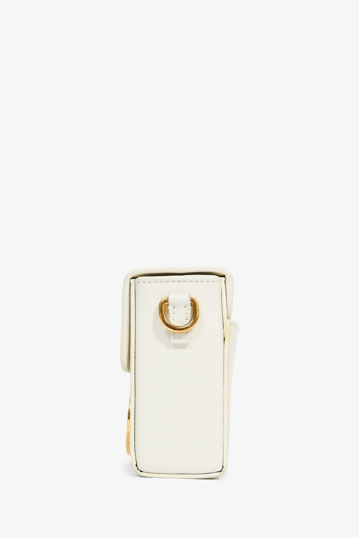 Christian Dior White Leather 'Sac 30 Montaigne Mini' Crossbody Rovelle Bags