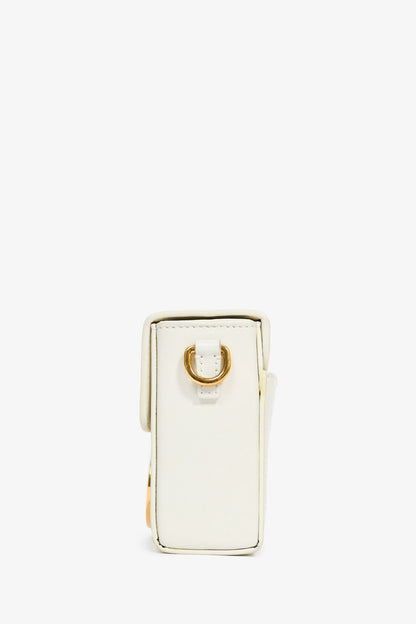 Christian Dior White Leather 'Sac 30 Montaigne Mini' Crossbody Rovelle Bags