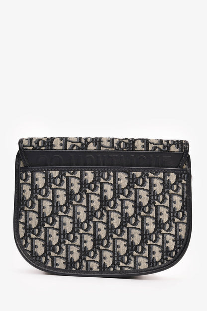 Christian Dior Blue Oblique Medium Bobby Bag Rovelle Bags