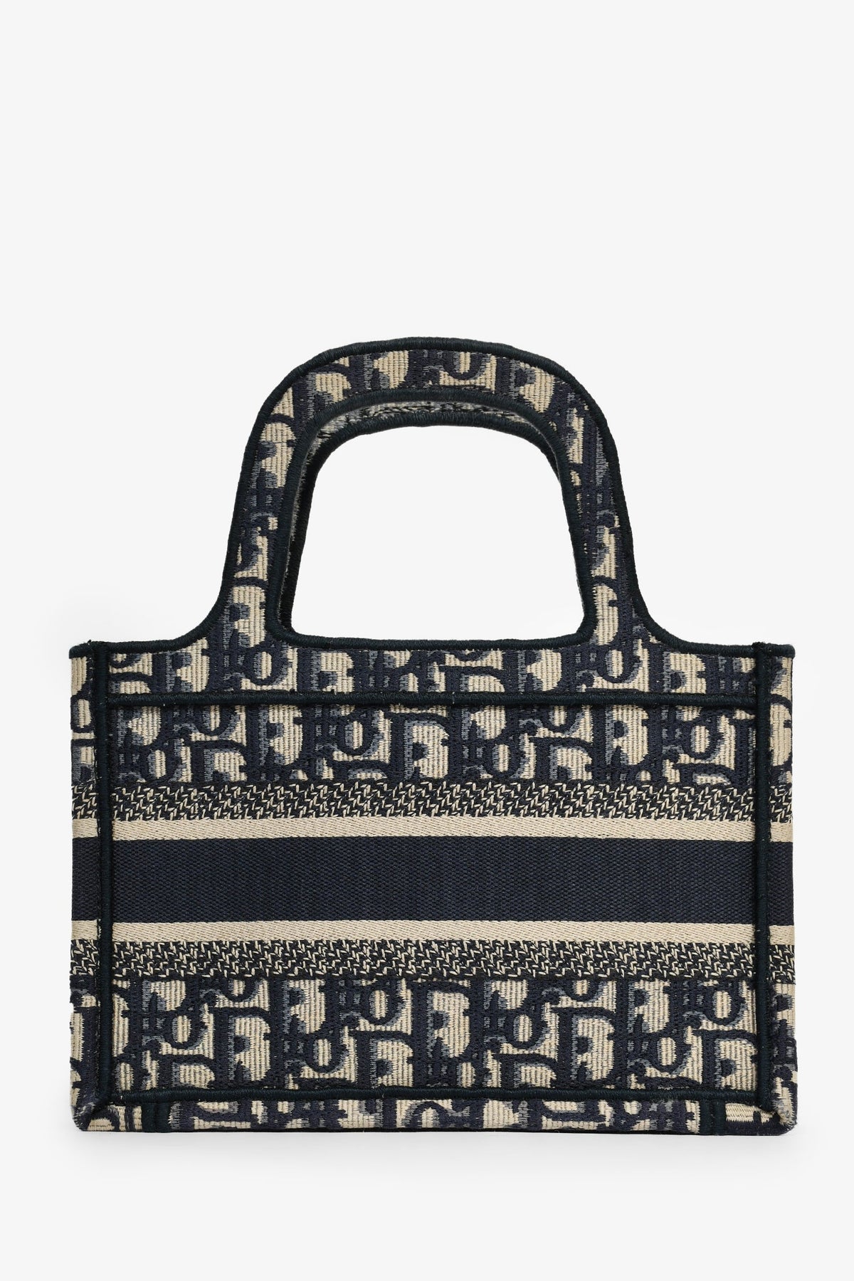 Dior Book Tote Oblique Navy Tote Bag Rovelle Bags