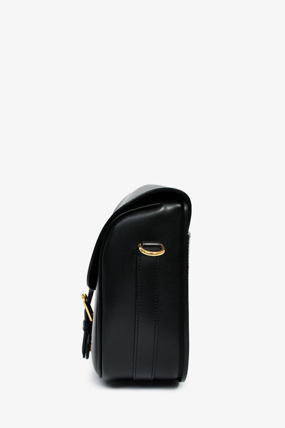 Christian Dior Black Leather Large Bobby Oblique Canvas Strap Crossbody Bag Rovelle Bags