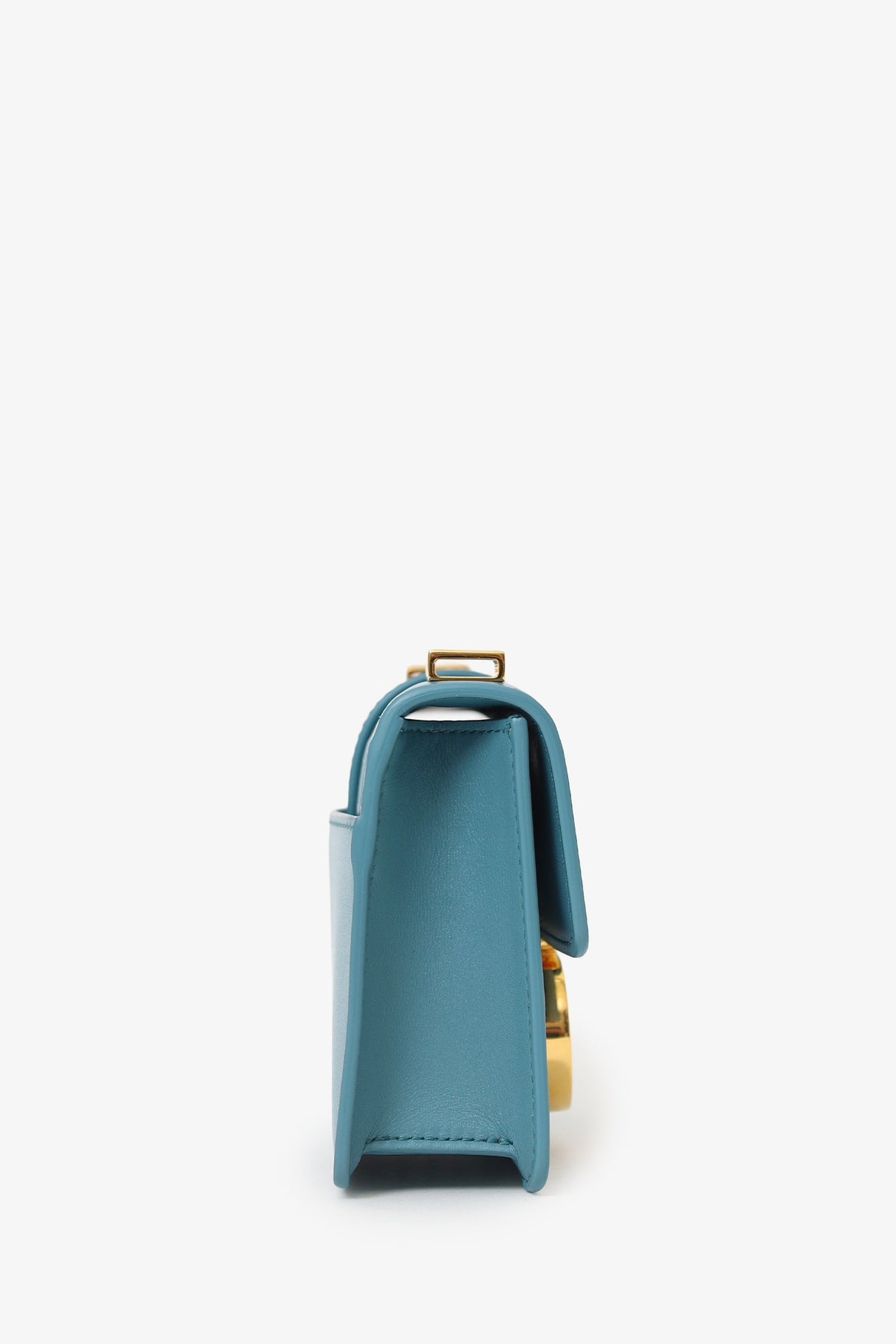 Christian Dior Blue Leather Montagine Micro Crossbody Rovelle Bags