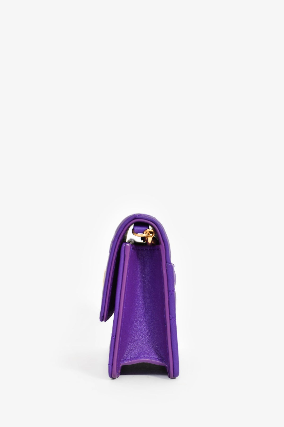 Christian Dior 2023 Purple Cannage Micro Miss Caro Bag Rovelle Bags
