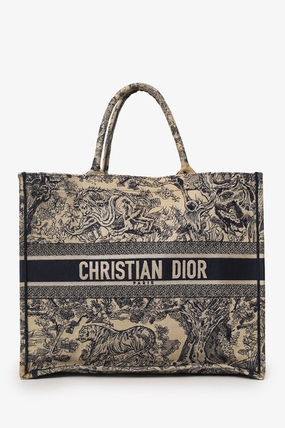 Dior Book Tote Leather Tote Bag Beige Rovelle Bags
