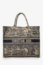 Dior Book Tote Leather Tote Bag Beige Rovelle Bags