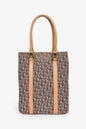 Christian Dior Brown Canvas Oblique Trotter Tote Bag Rovelle Bags
