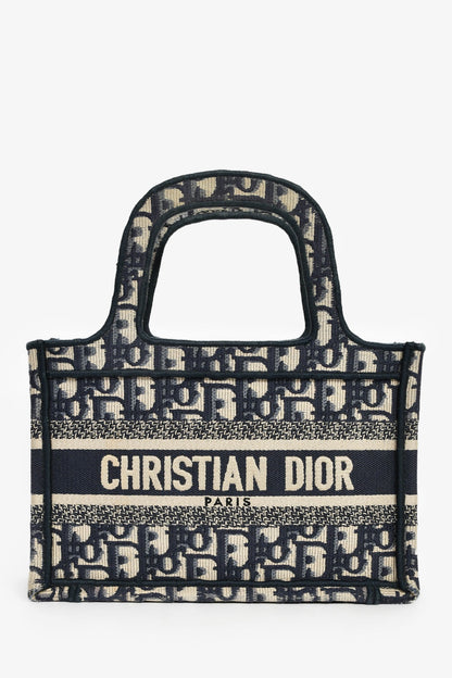 Dior Book Tote Oblique Navy Tote Bag Oblique Rovelle Bags