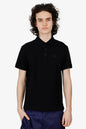 Burberry Black Polo 'TB' Embroidered Top Size M Mens