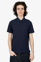 Burberry Navy Polo 'TB' Embroidered Top Size M Mens