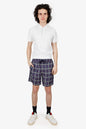 Burberry Navy Nova Check Swim Short Size S Mens