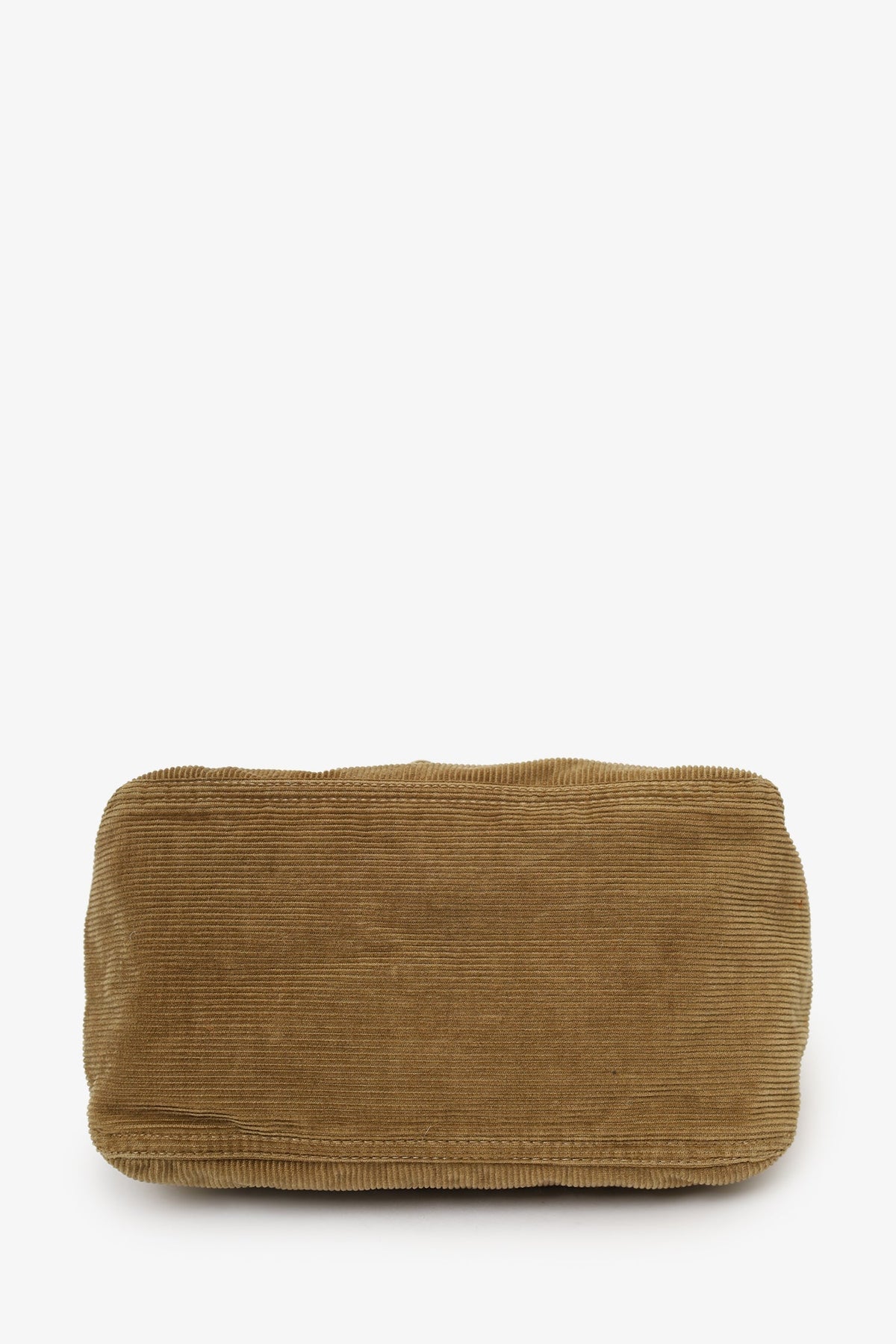 Fendi Brown Corduroy Double Flap Baguette Shoulder Bag Rovelle Bags