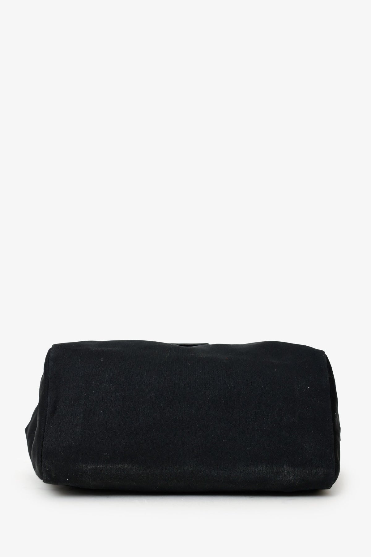 Fendi Black Fabric Neoprene Baguette Shoulder Bag Rovelle Bags