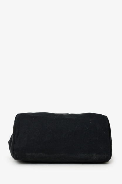 Fendi Black Fabric Neoprene Baguette Shoulder Bag Rovelle Bags