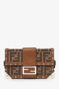 Fendi 2020 Brown FF 1974 Baguette Trunk Bag Rovelle Bags