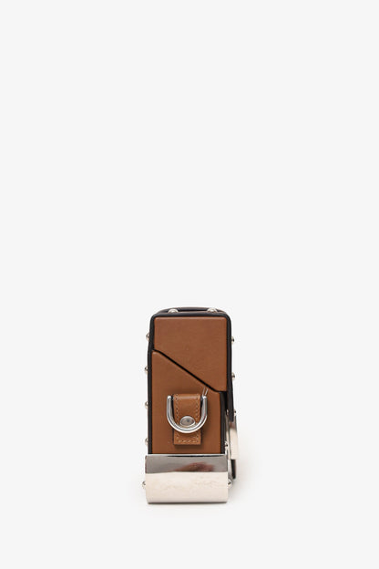 Fendi 2020 Brown FF 1974 Baguette Trunk Bag Rovelle Bags
