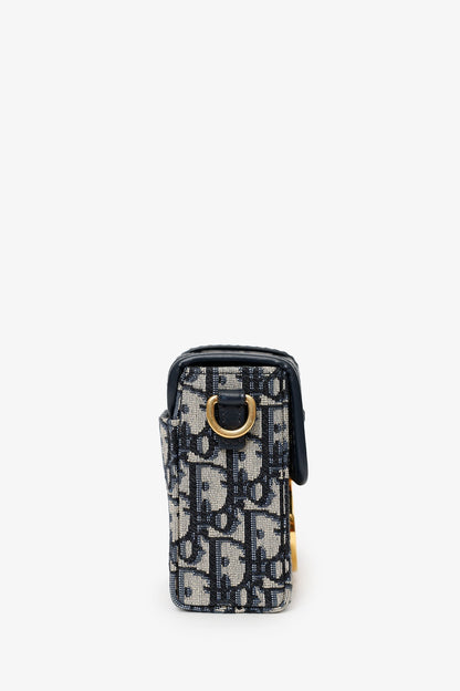 Christian Dior Navy Oblique Montaigne 30 Box Bag Rovelle Bags