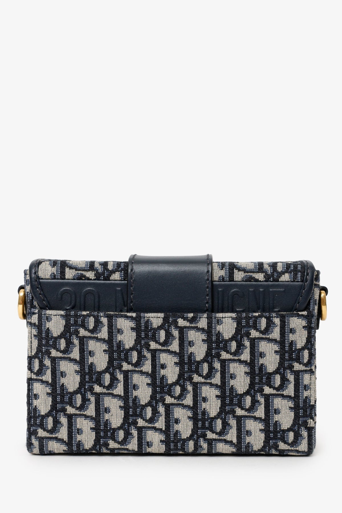 Christian Dior Navy Oblique Montaigne 30 Box Bag Rovelle Bags